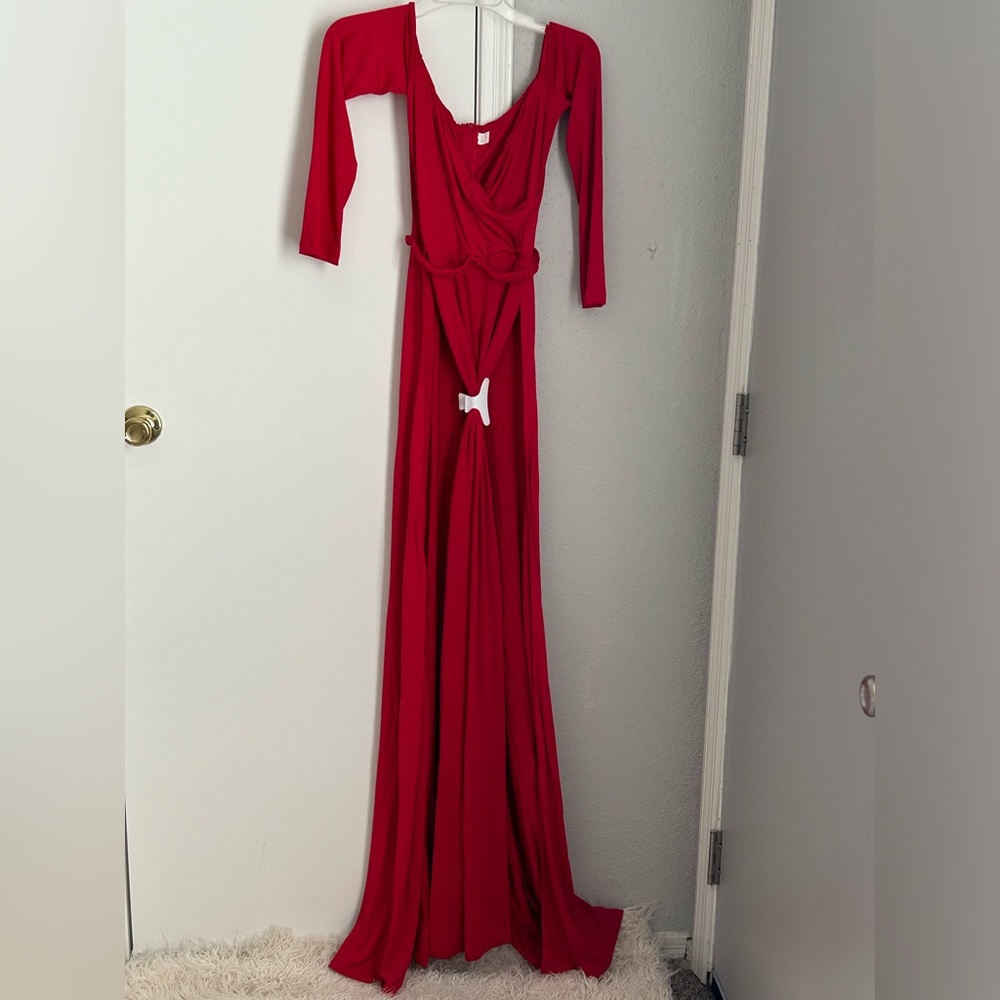 Sexy high split dress